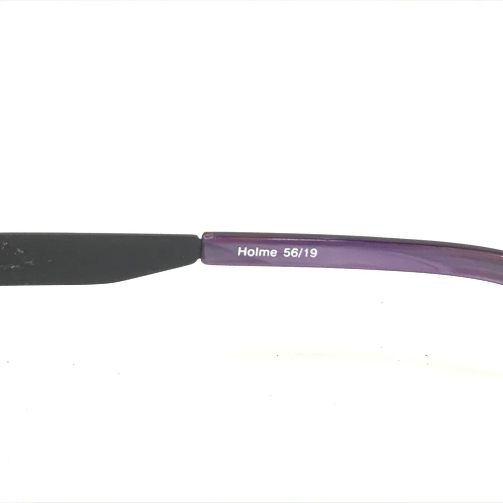 Fleye Eyeglasses Frames Holme Col.565 Purple Grey Square Full Rim 56-19-143